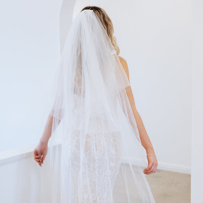 Grace Two-Layer SeeMe Wedding Veil